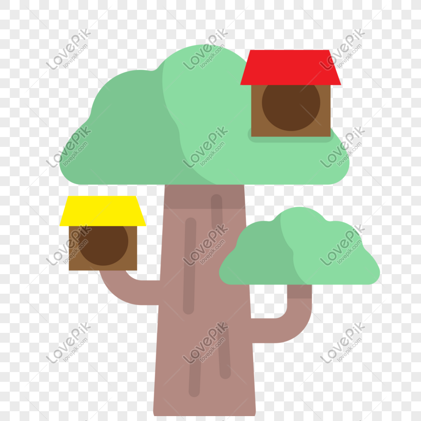 Nido De Arbol De Dibujos Animados Imagenes De Graficos Png Gratis Lovepik