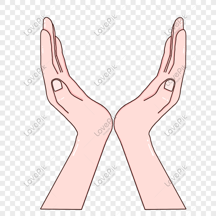 uplifted hands clipart images