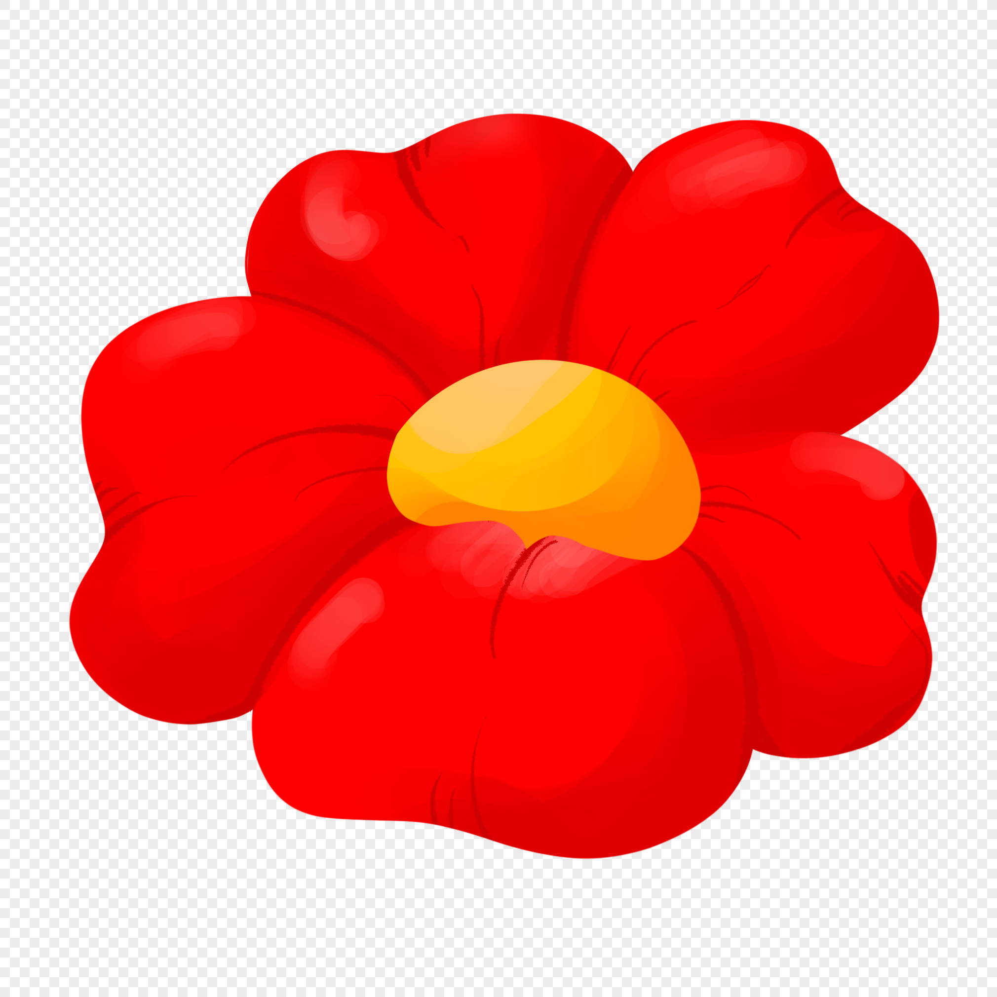 Big Red Flower PNG Images With Transparent Background | Free Download On  Lovepik