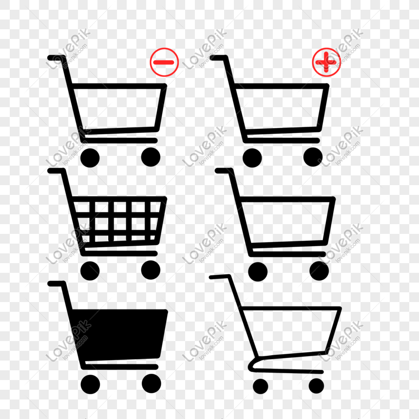 Set Of Shopping Cart Icons Png Image Picture Free Download 401525422 Lovepik Com