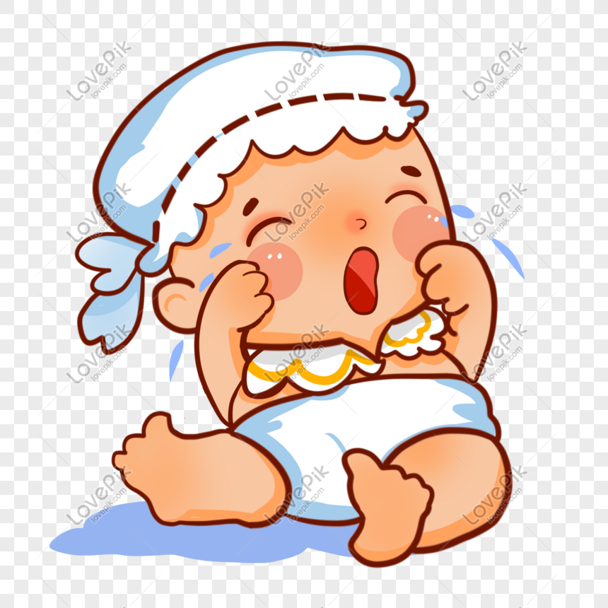 Baby Crying Png Image Psd File Free Download Lovepik