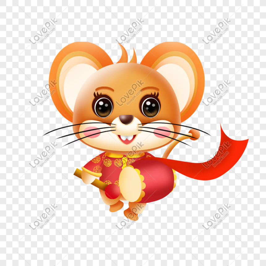 Rat Year Baby Drum PNG Transparent Background And Clipart Image For ...