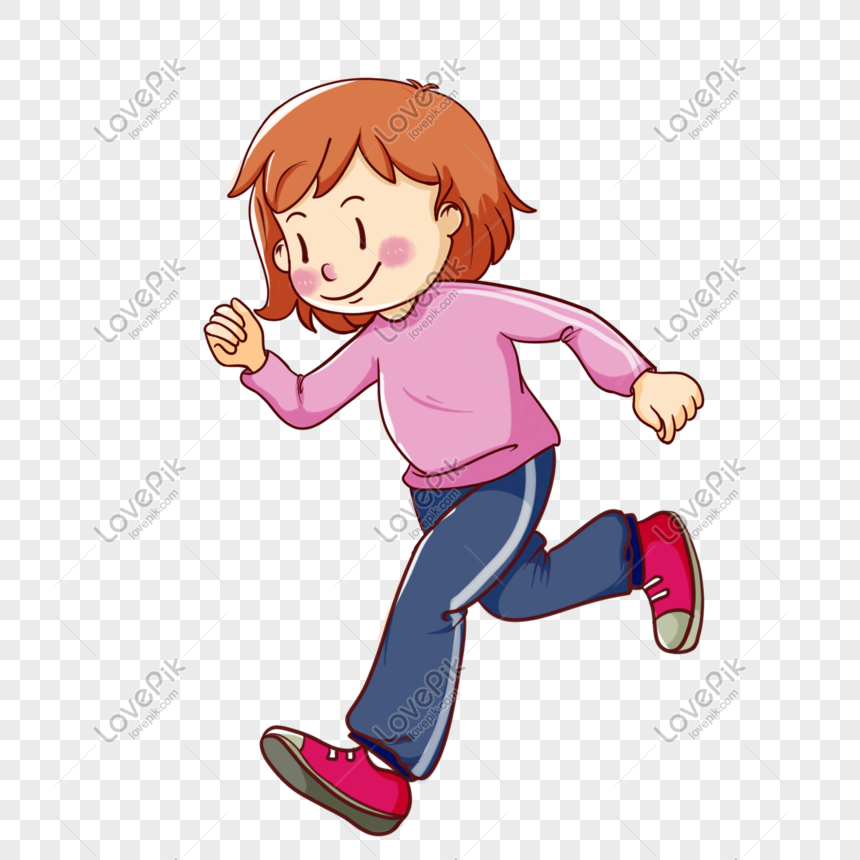 Autumn Morning Girl, Autumn, Morning Exercise, Girl PNG Transparent ...