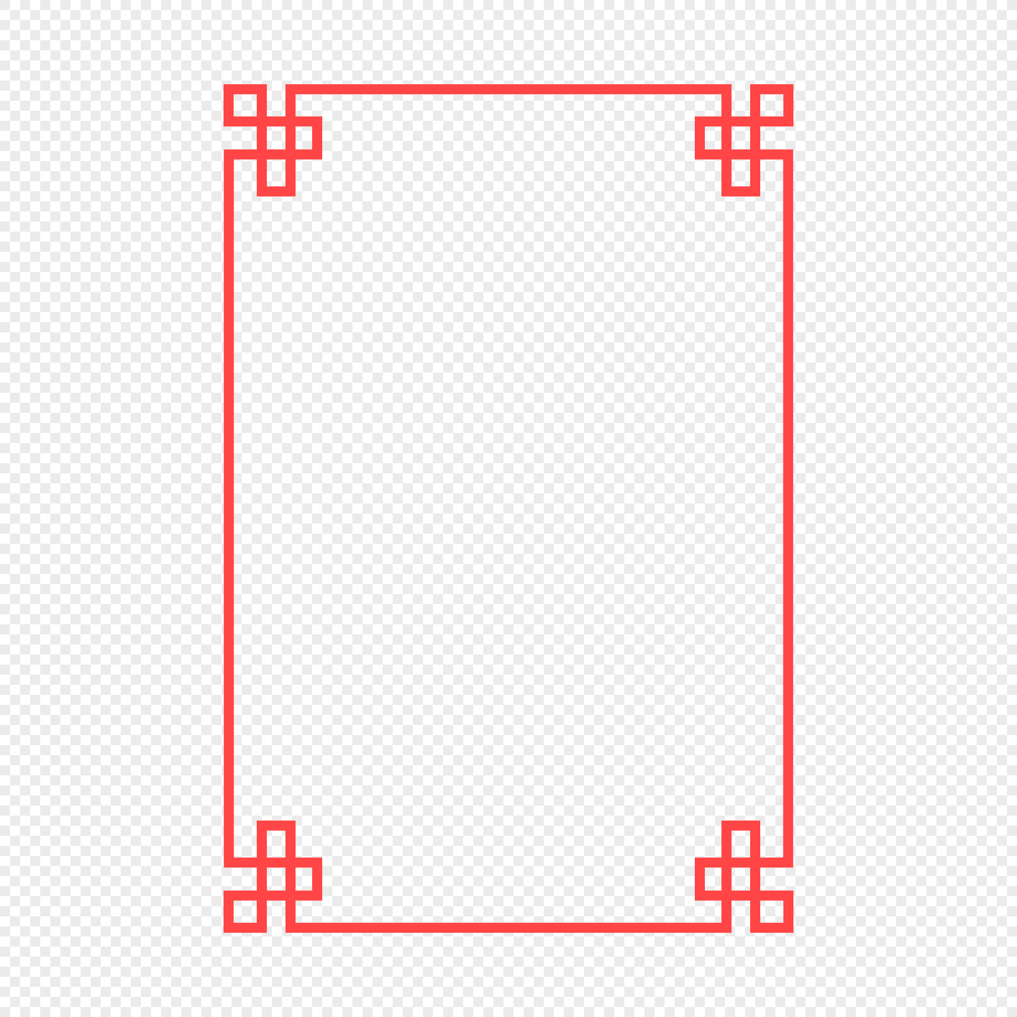 Vector chinese style border png image_picture free download 401533555 ...