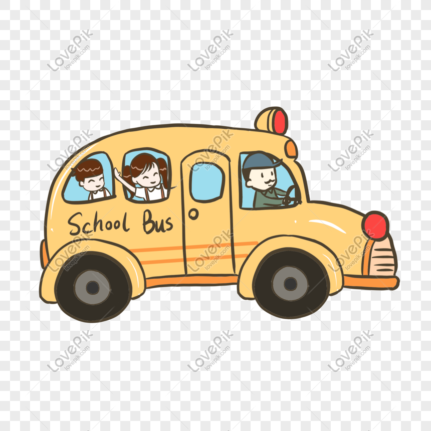 Cartoon School Bus PNG Free Download And Clipart Image For Free Download -  Lovepik | 401535283