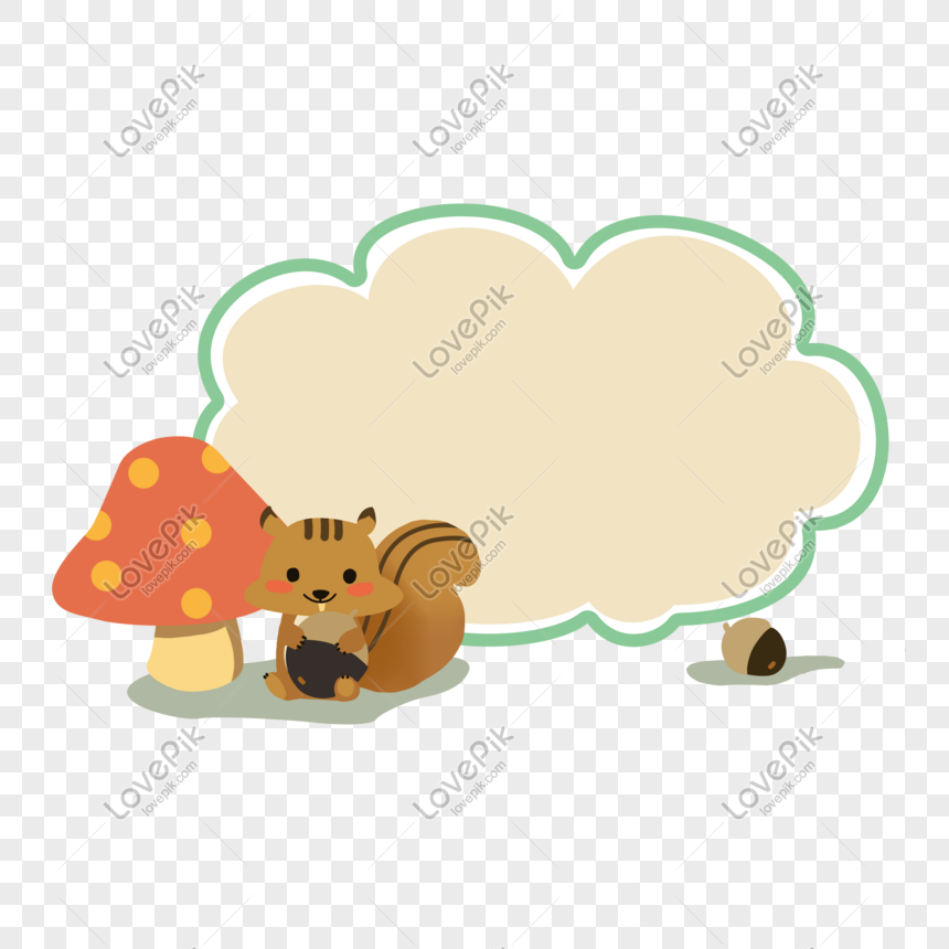 squirrel clipart borders