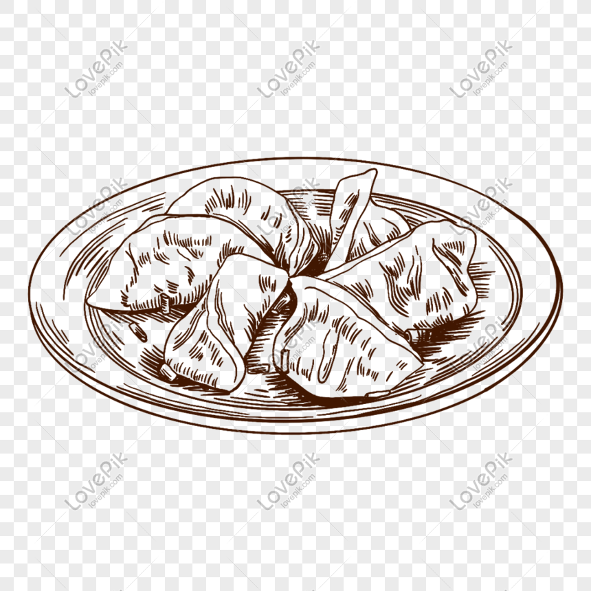 만두 라인 만두 만두 일러스트 만두 일러스트 음식 맛있는 Png 일러스트 무료 다운로드 - Lovepik