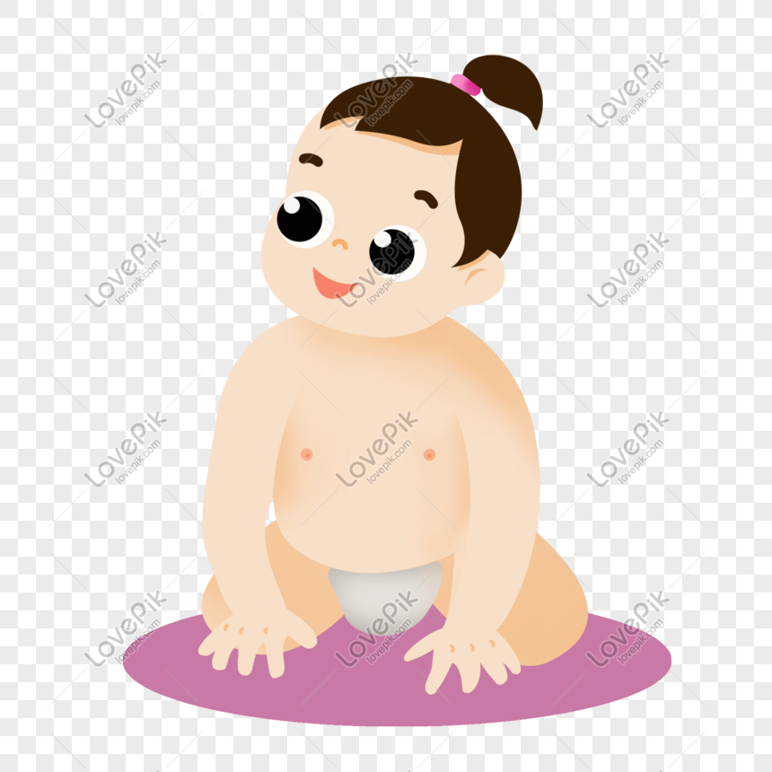Cartoon Baby Wearing Diaper Illustration PNG Transparent Image And Clipart  Image For Free Download - Lovepik | 401551377