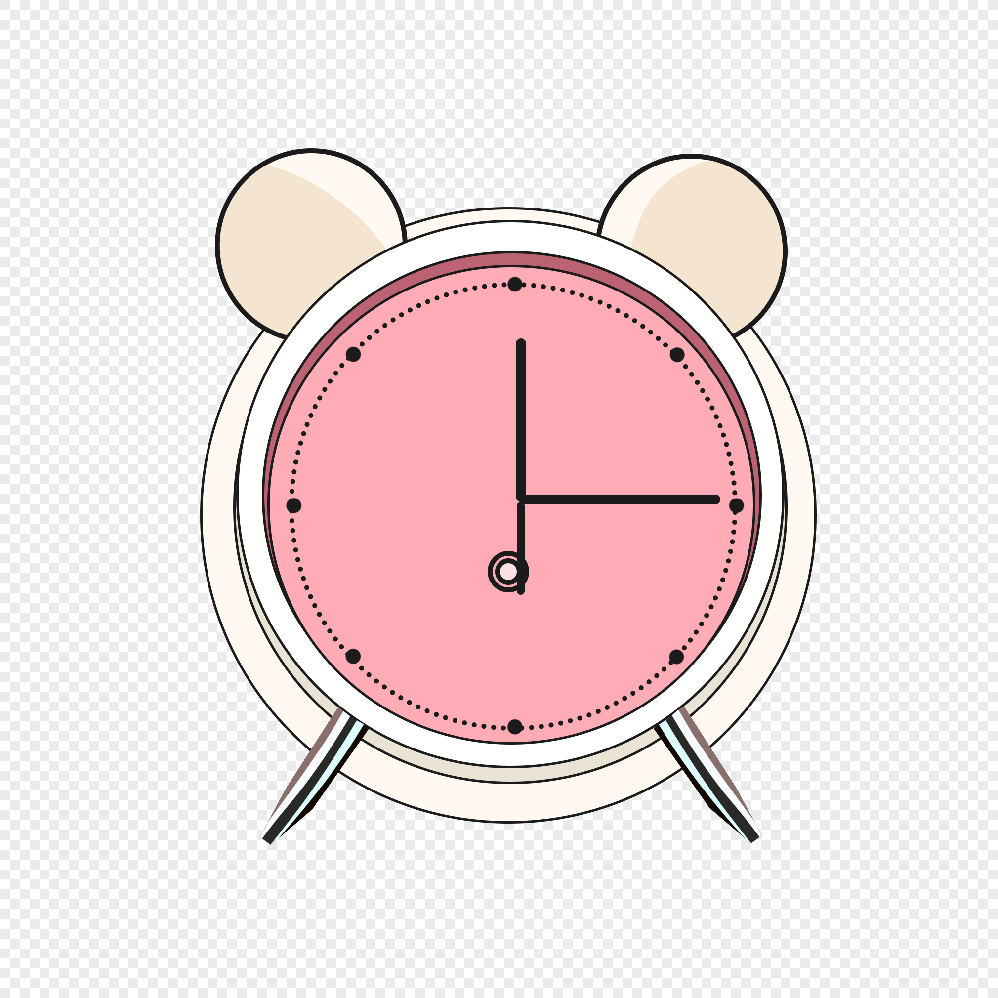 Vertical Alarm Clock PNG Images With Transparent Background | Free Download  On Lovepik