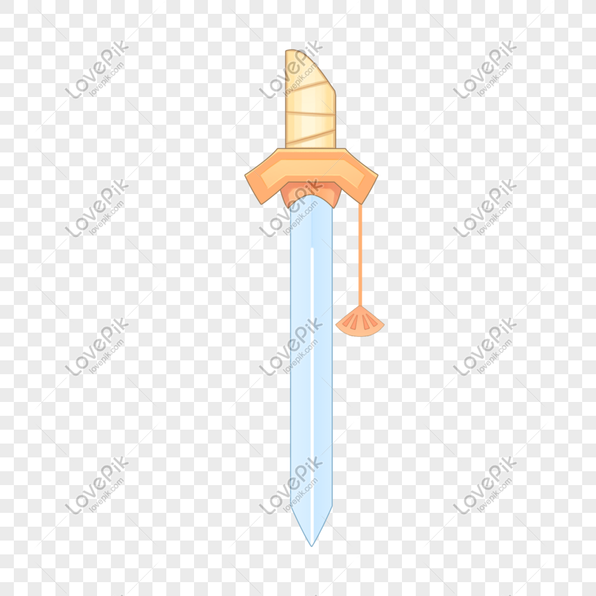 Hand Drawn Cartoon Game Weapon Fan Pendant Sword Png Image Picture Free Download Lovepik Com