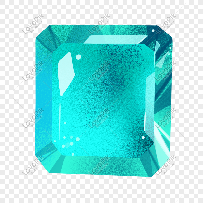 mint green diamond