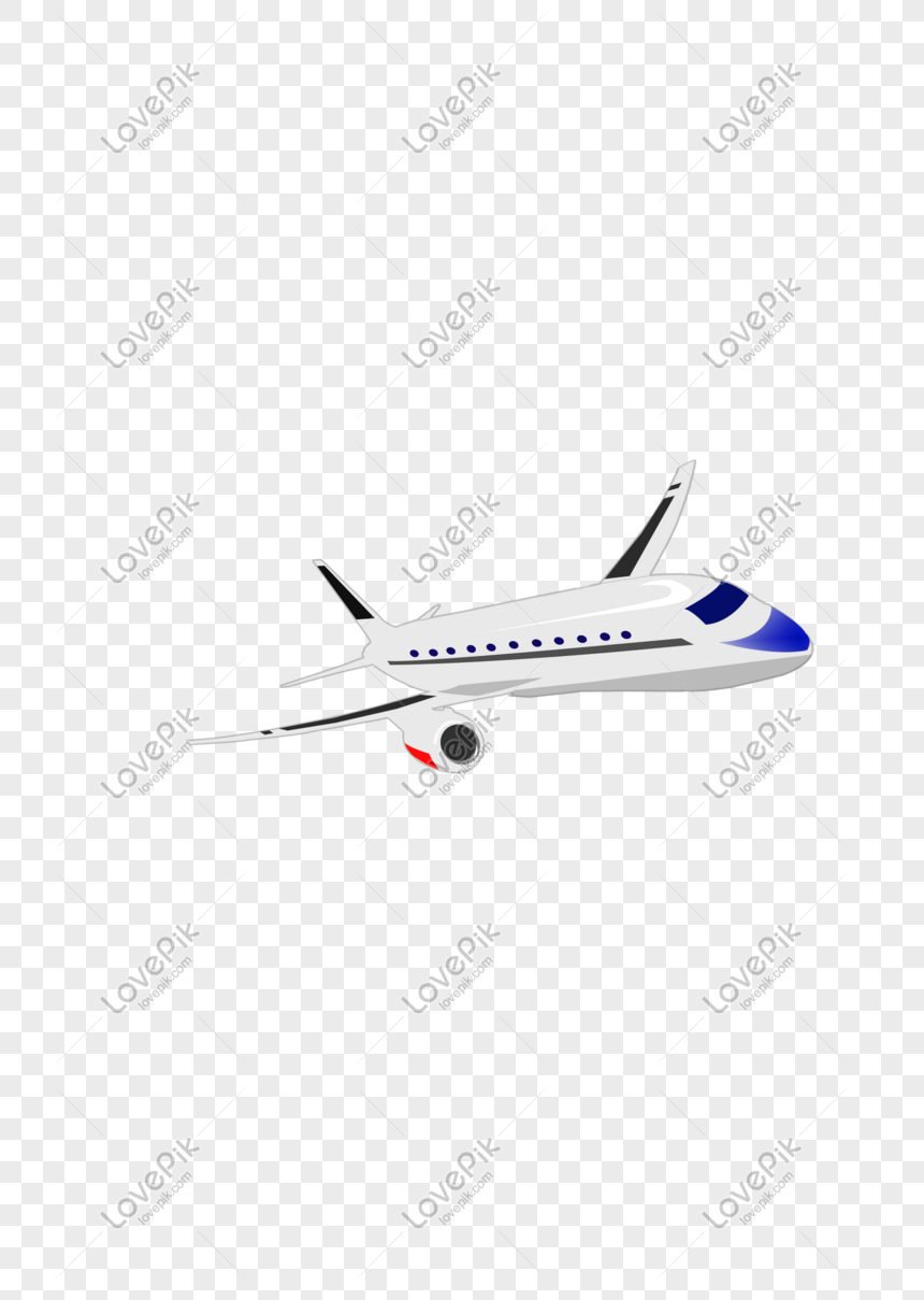 Kartun Pesawat Kecil Segar Yang Dilukis Dengan Tangan Terbang Be PNG Grafik Gambar Unduh Gratis Lovepik