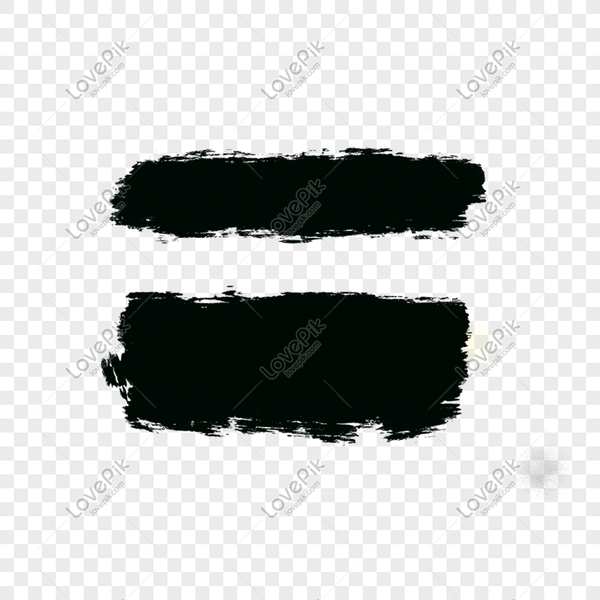 Ink Brush Border Texture Ink Theme Bar Png Image Picture Free Download Lovepik Com