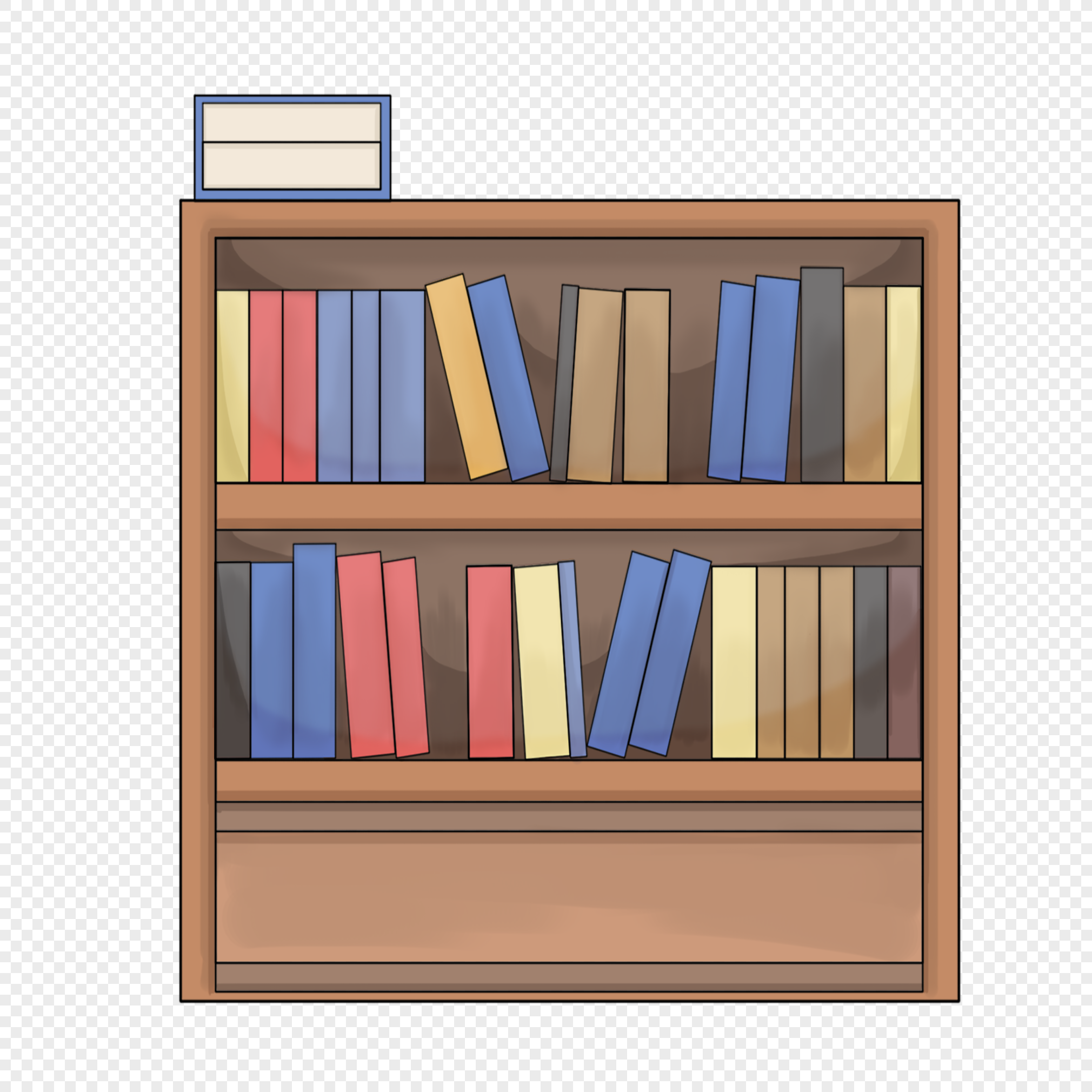 Книжный шкаф мульт