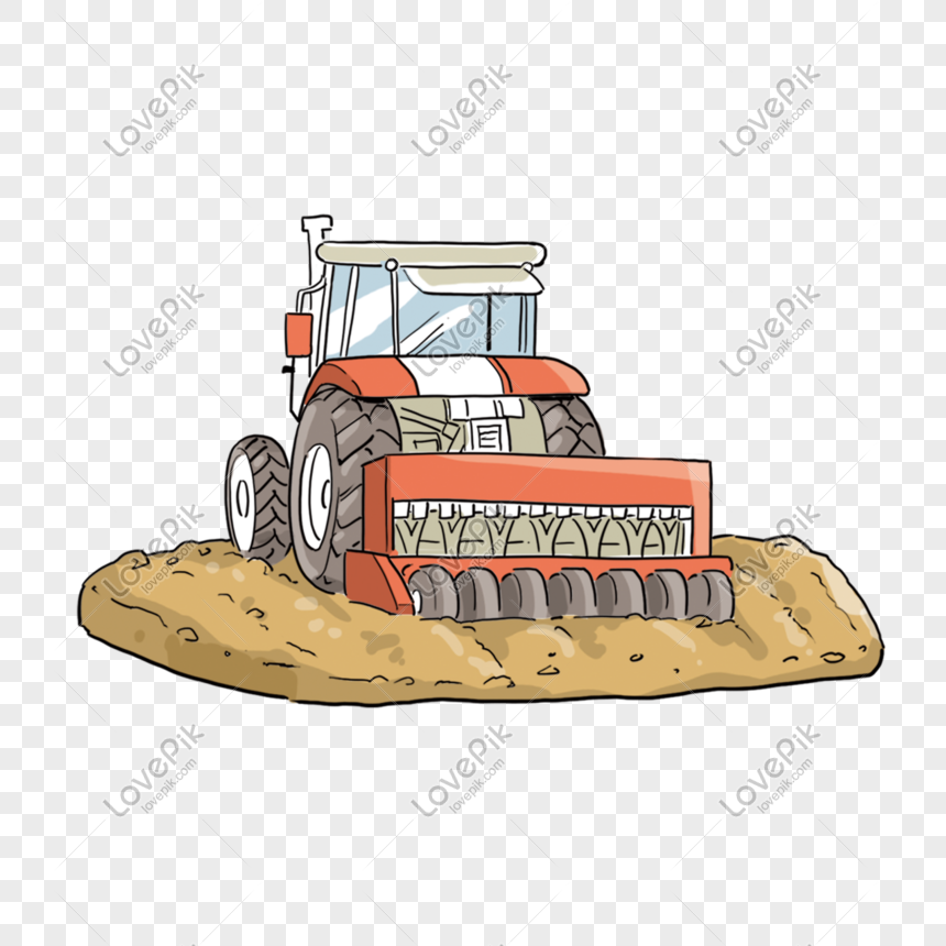 Cartoon Tractor PNG Picture And Clipart Image For Free Download - Lovepik |  401565025