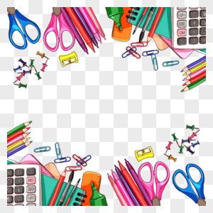 School Stationery Images, HD Pictures For Free Vectors & PSD Download -  