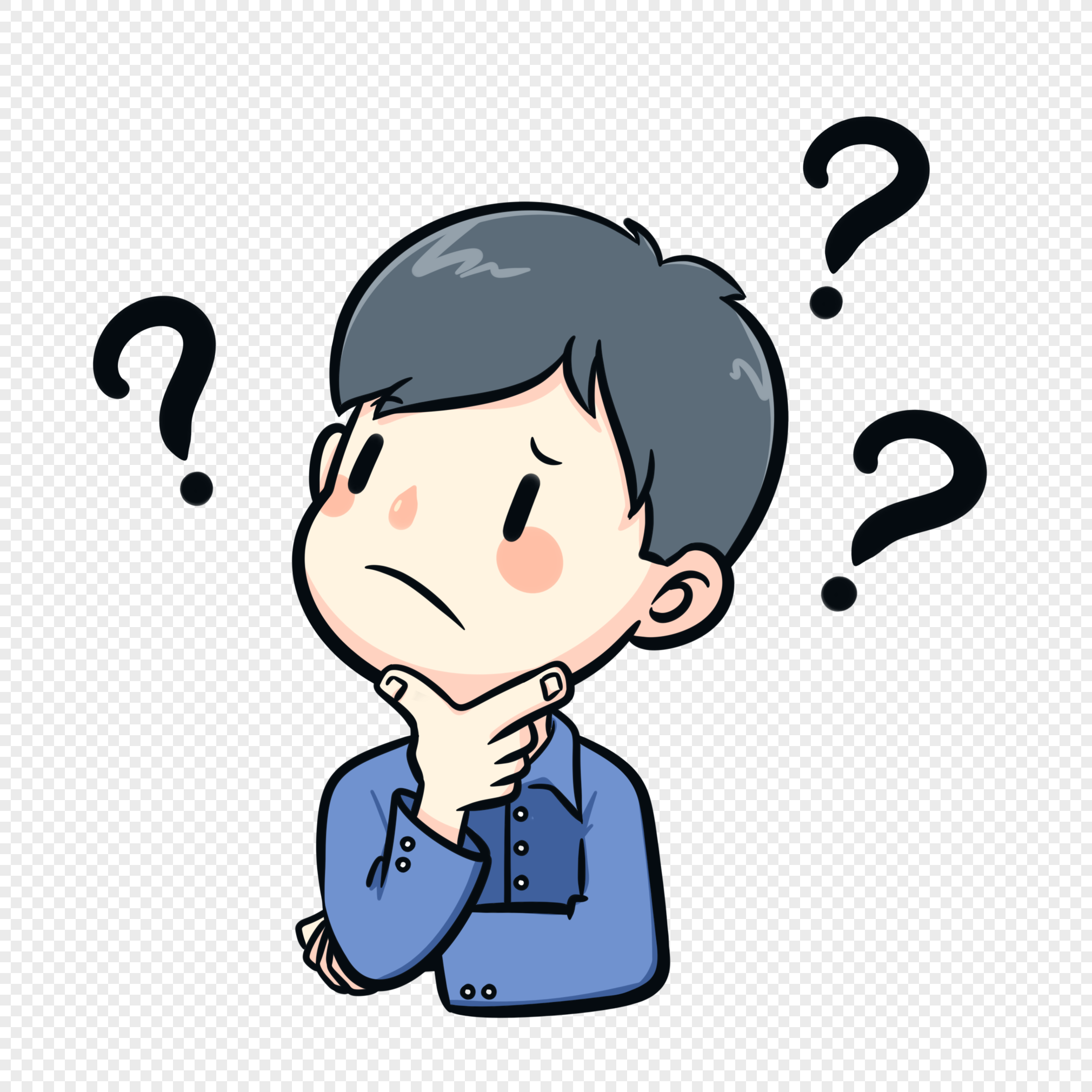 Confused person png image_picture free download