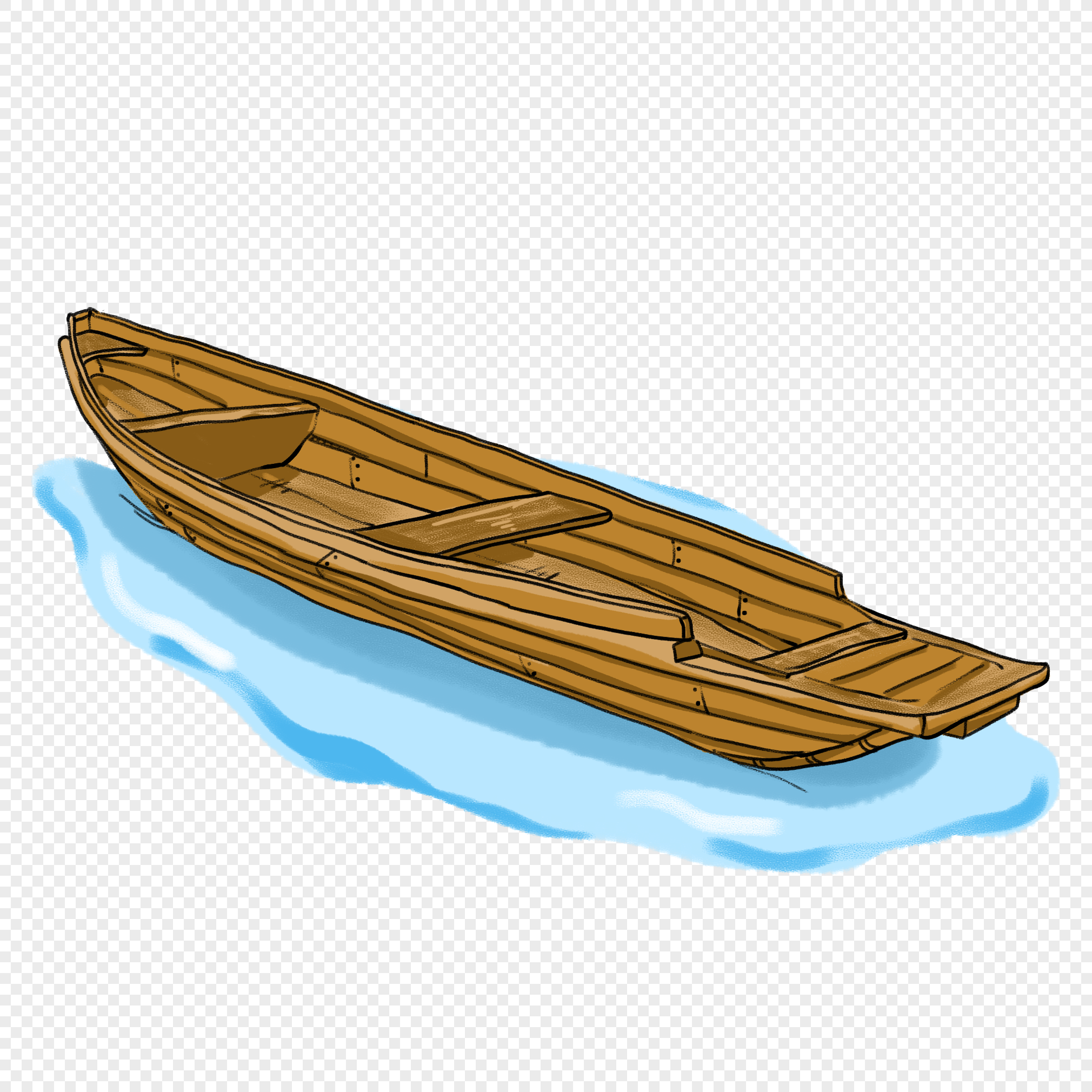 Small boat, lake, traffic, small boat png free download