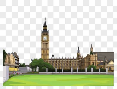 Cartoon Big Ben Png Images With Transparent Background Free Download On Lovepik