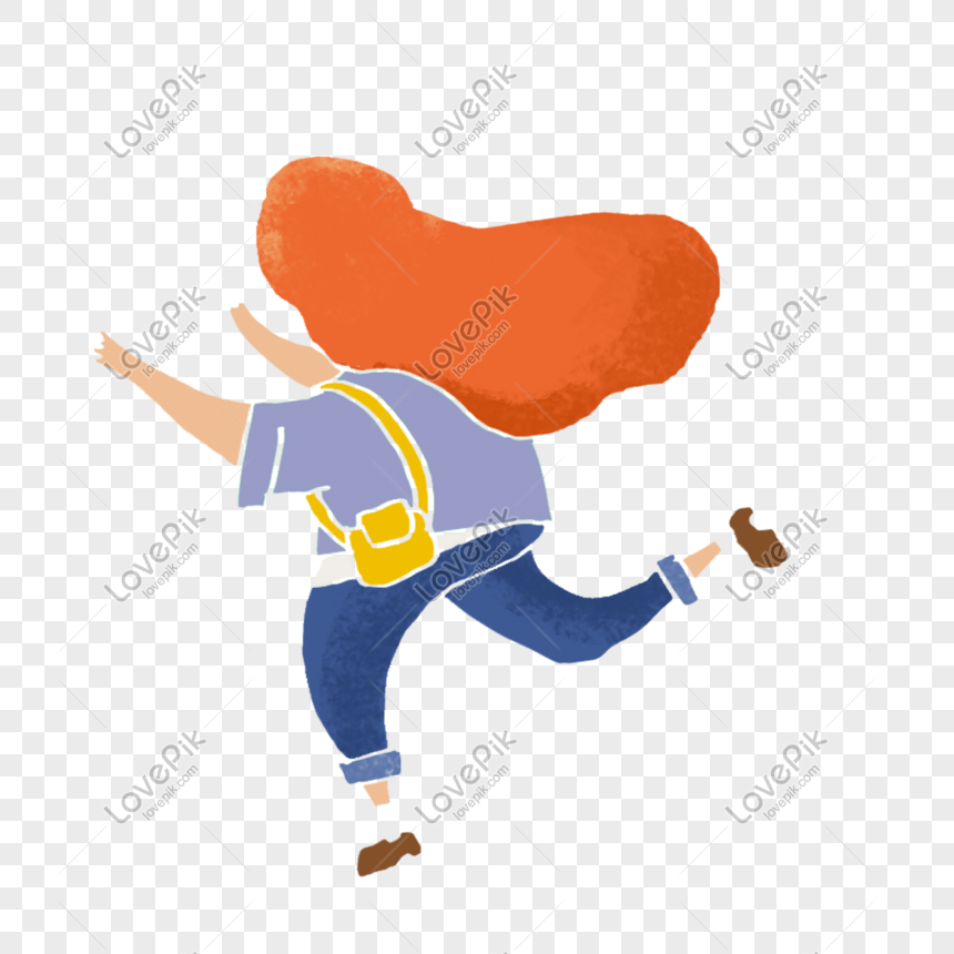 Running Girl PNG Transparent And Clipart Image For Free Download ...