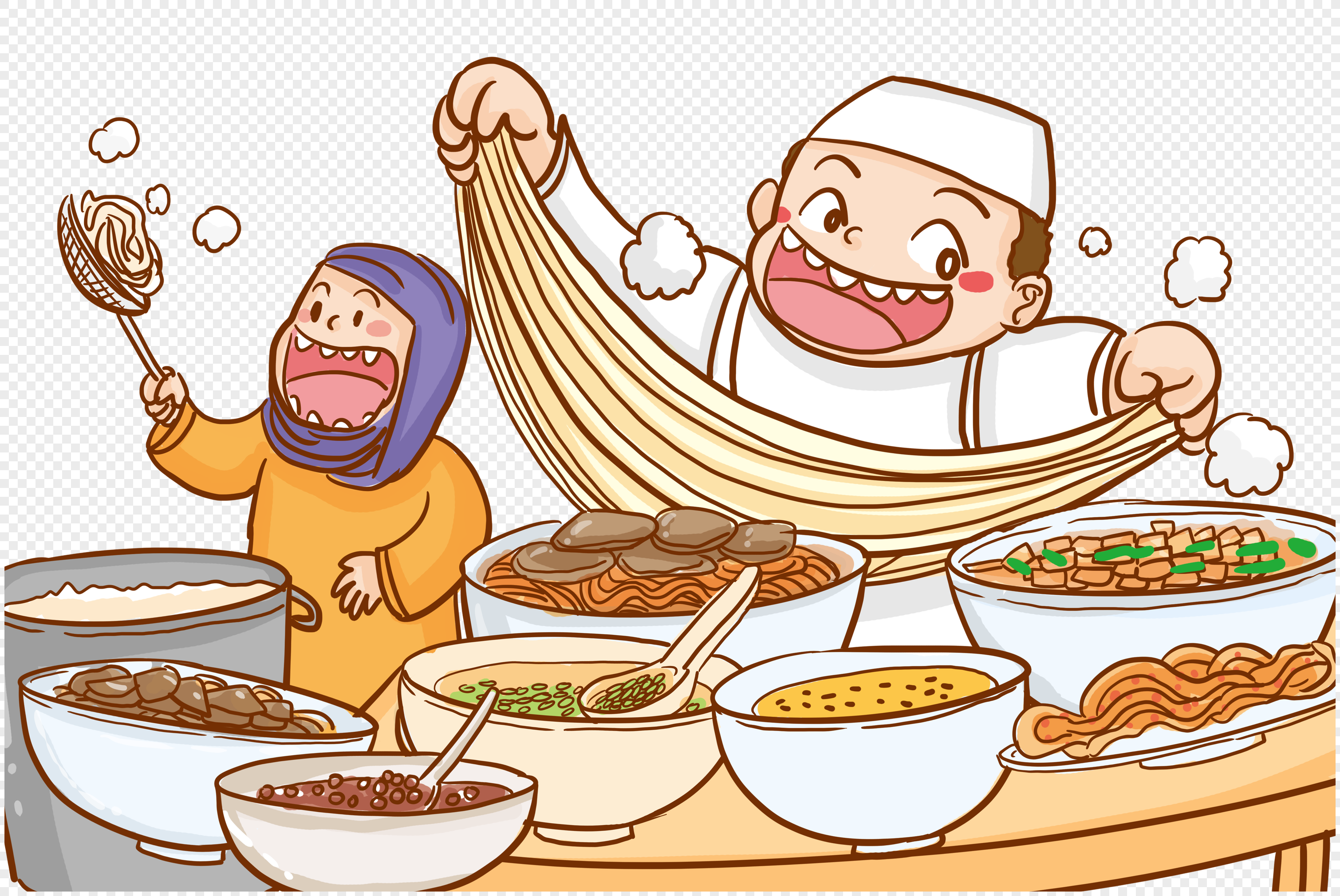 卡通厨师图片素材免费下载 - 觅知网