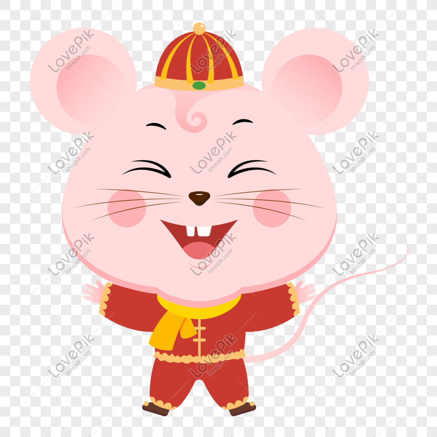 Year Of The Rat With Arms Wide Open Png White Transparent And Clipart 