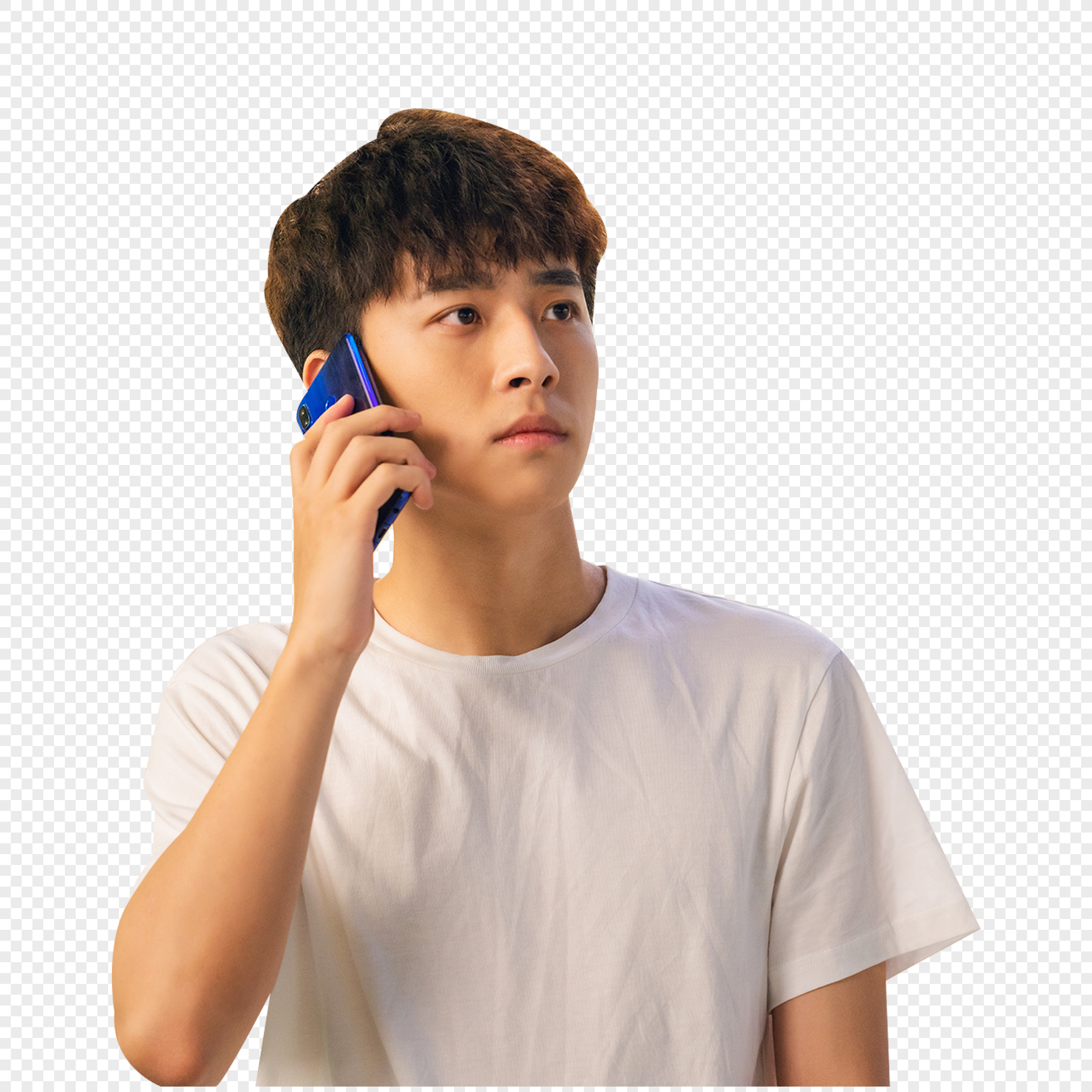 Boy Calling Date Material Free Element PNG Free Download And