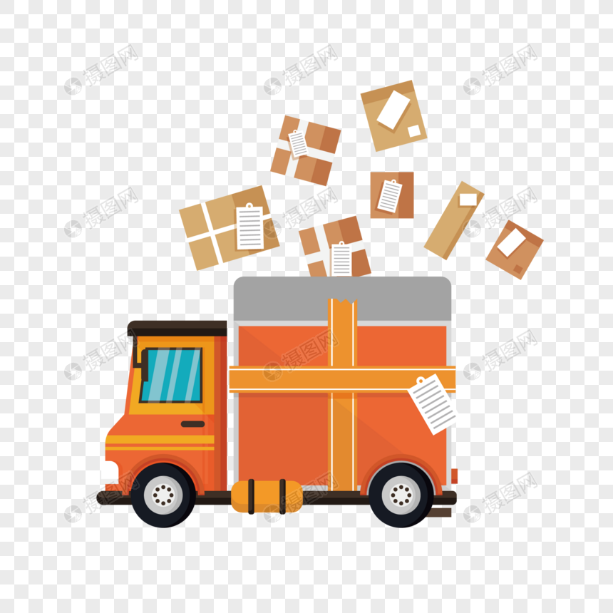 delivery truck clip art