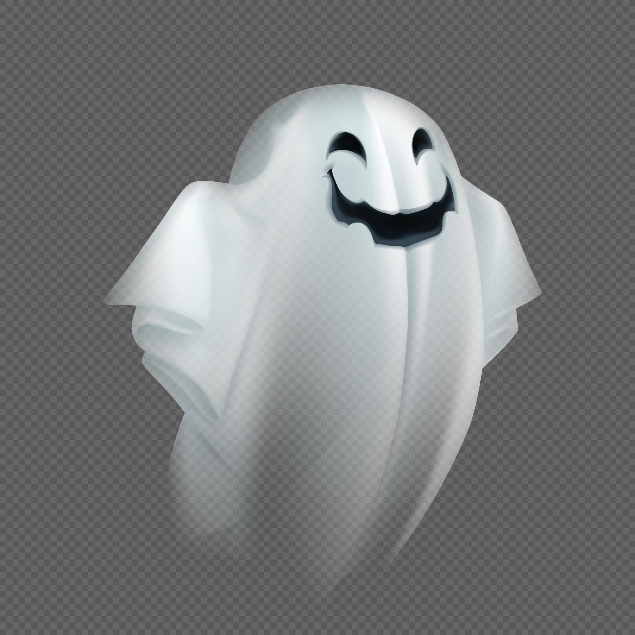 Halloween Floating Ghost, Halloween Ghosts, Ghost, Cute PNG Image And ...