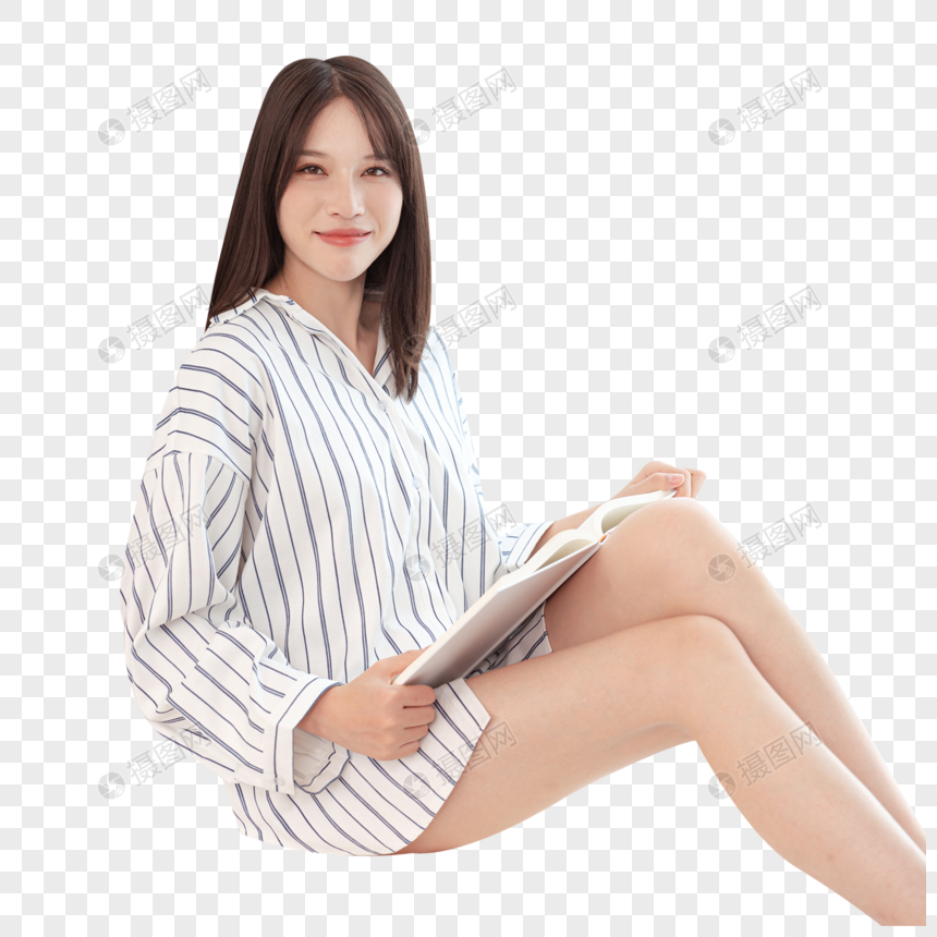 Female Reading PNG Transparent Image And Clipart Image For Free ...