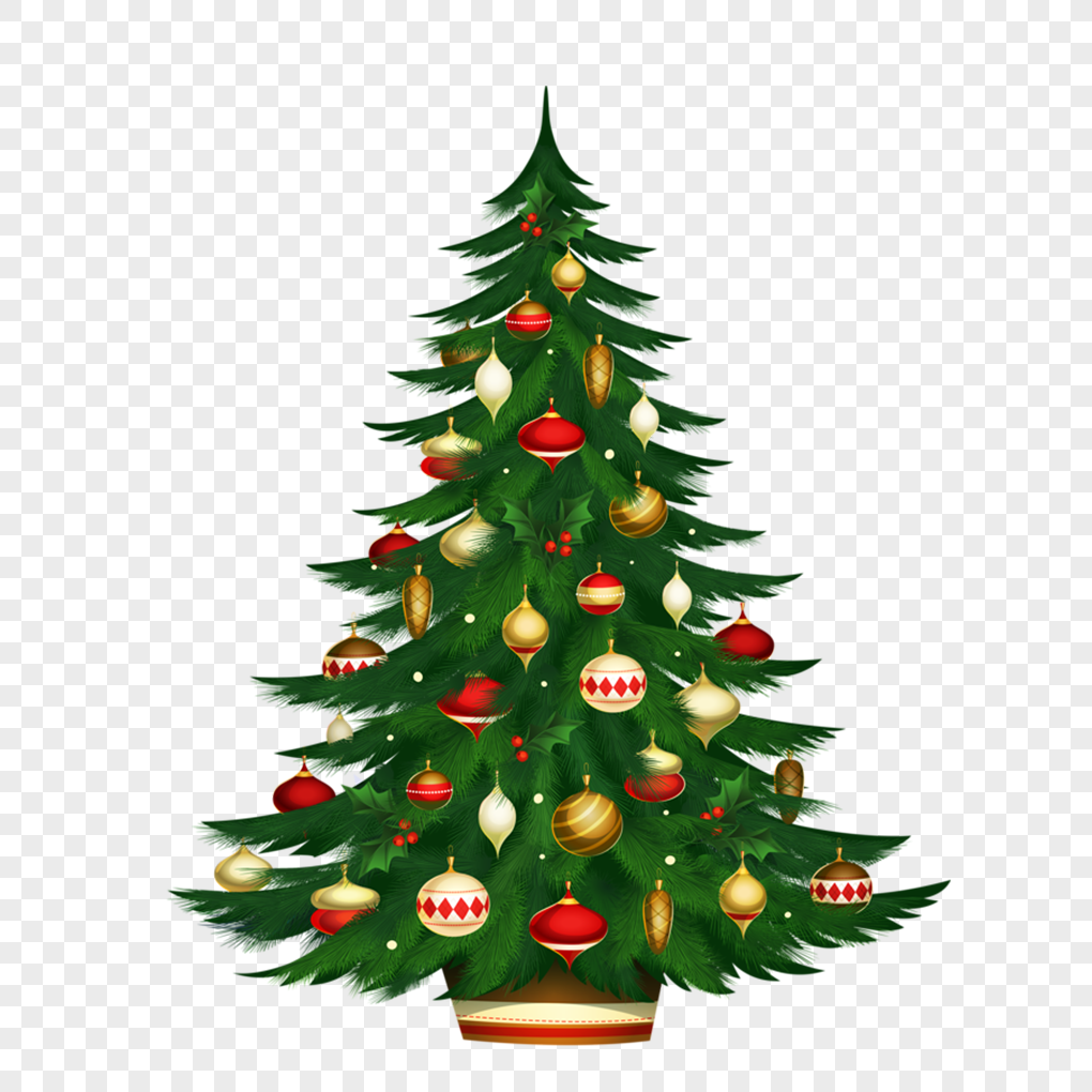 Pohon Natal PNG grafik gambar unduh gratis - Lovepik