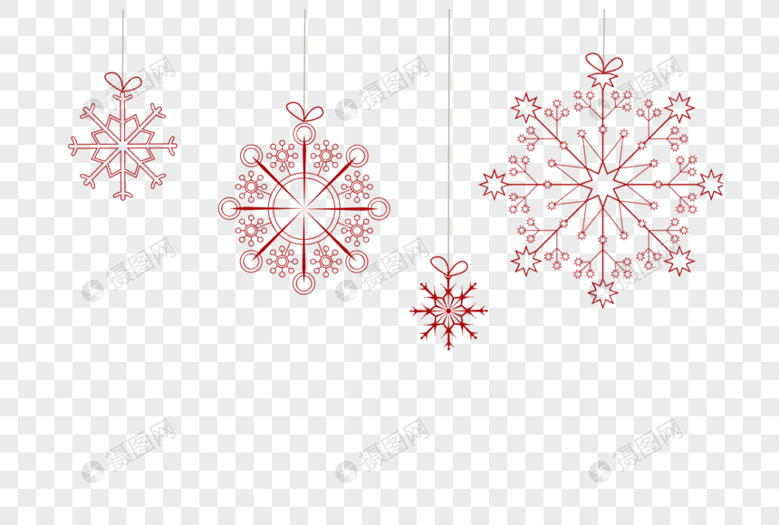 Christmas Snowflake Decoration Png Image Picture Free Download 401650475 Lovepik Com