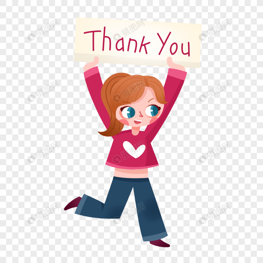 Giving Cards To Thank Girls PNG Image And Clipart Image For Free Download -  Lovepik | 401652768