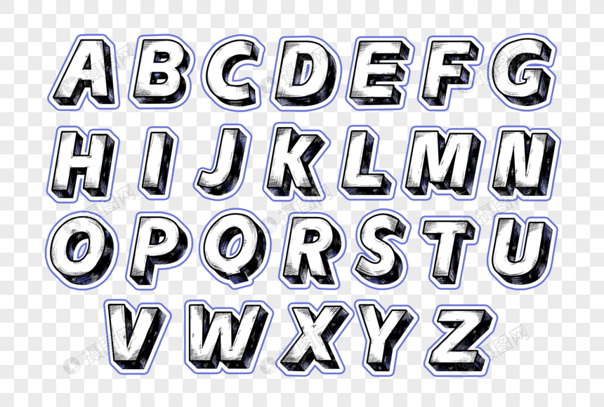 Dua Puluh Enam Desain Huruf Alfabet Inggris Huruf Besar Png Grafik Gambar Unduh Gratis Lovepik
