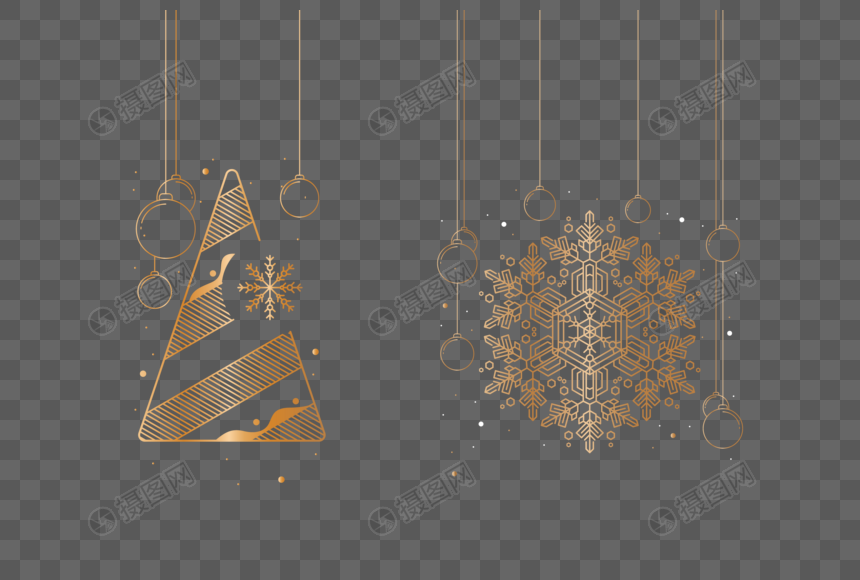 Download Christmas Golden Creative Decoration Png Image Picture Free Download 401662777 Lovepik Com Yellowimages Mockups