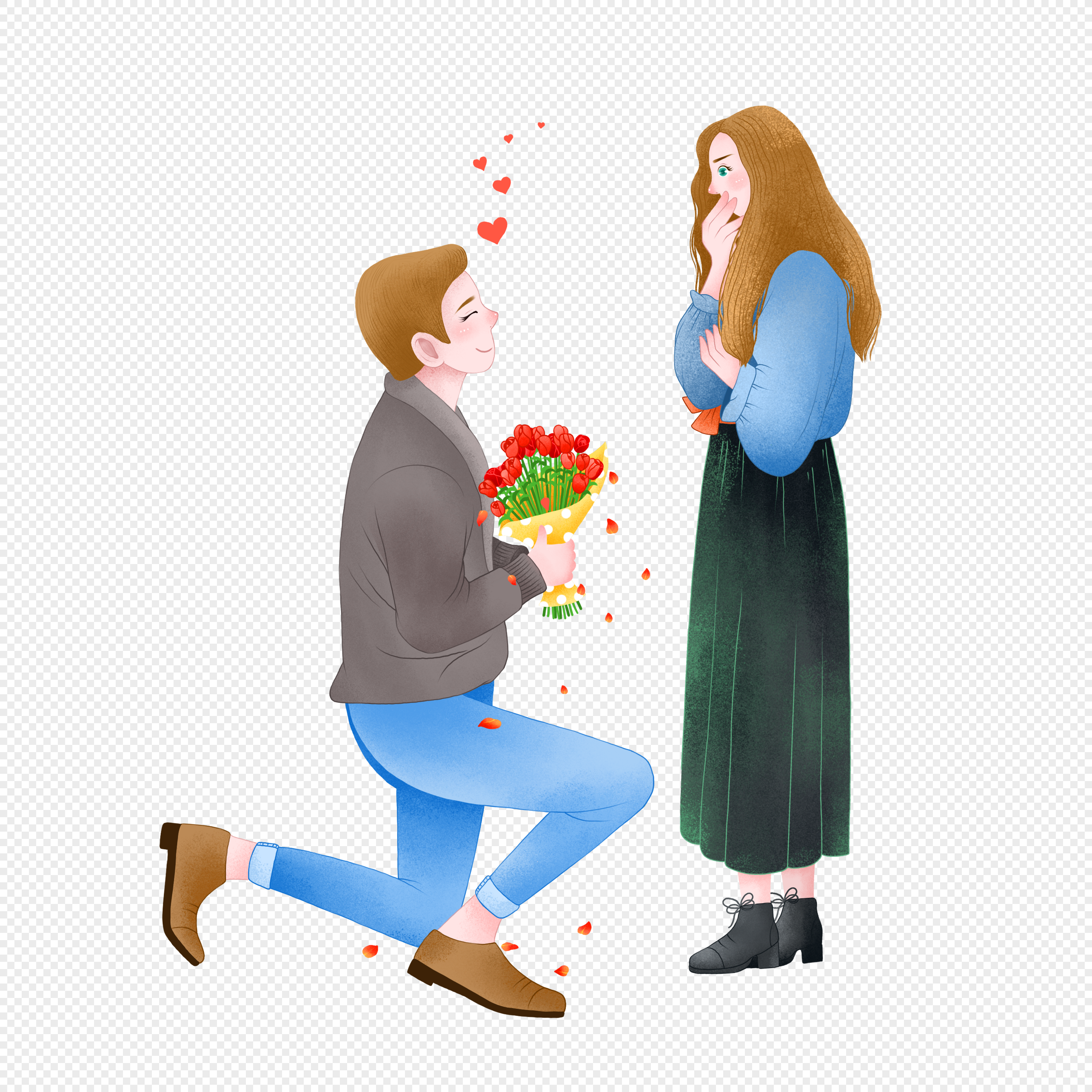 Boys Love Proposal Images, HD Pictures For Free Vectors Download -  