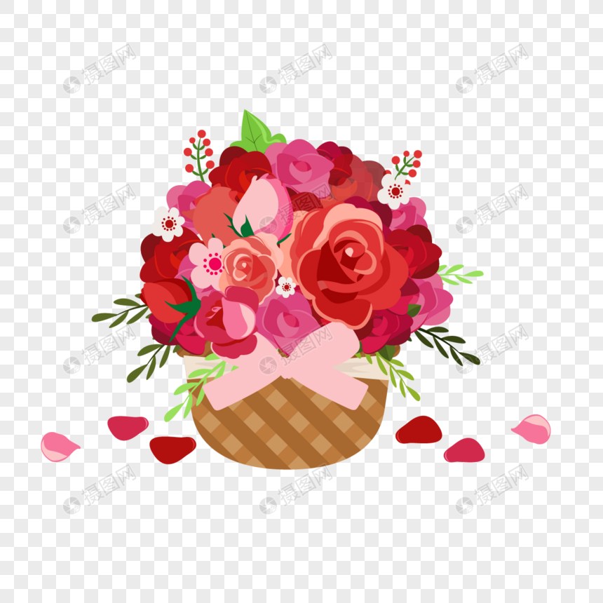 valentine flower clipart