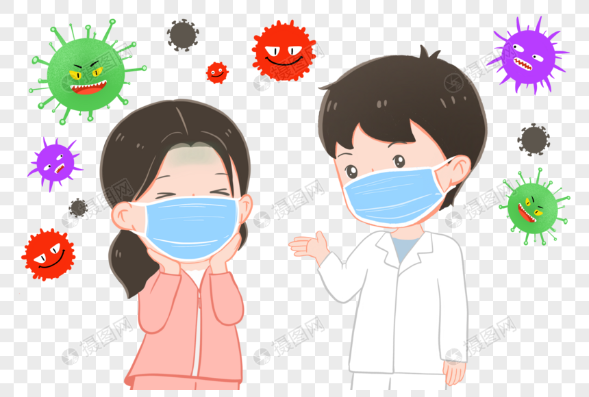 Wearing A Mask To Prevent Coronavirus Png Image Picture Free