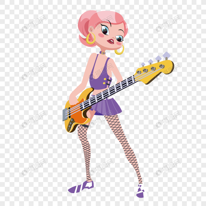 Batang Babae Na Naglalaro Ng Gitara Larawan Numero Ng Graphics Format Ng Larawan Png Ph Lovepik Com