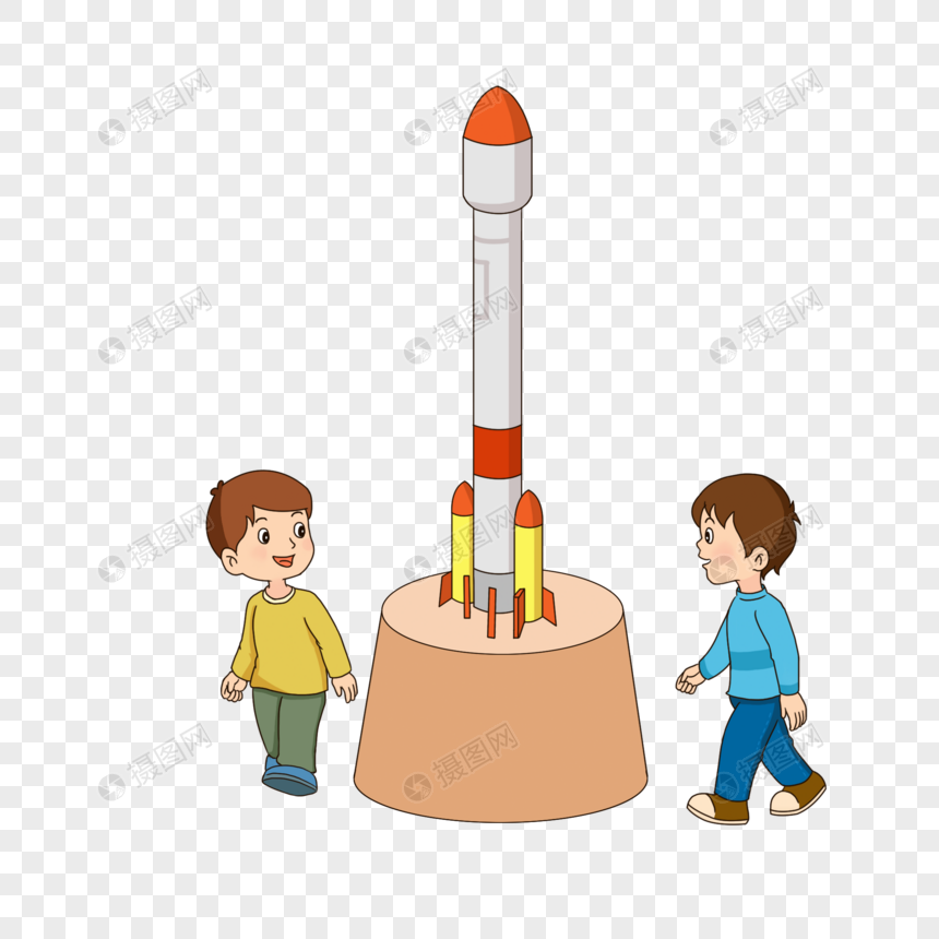 space day kids visit rocket cartoon elements png image picture free download 401689868 lovepik com lovepik