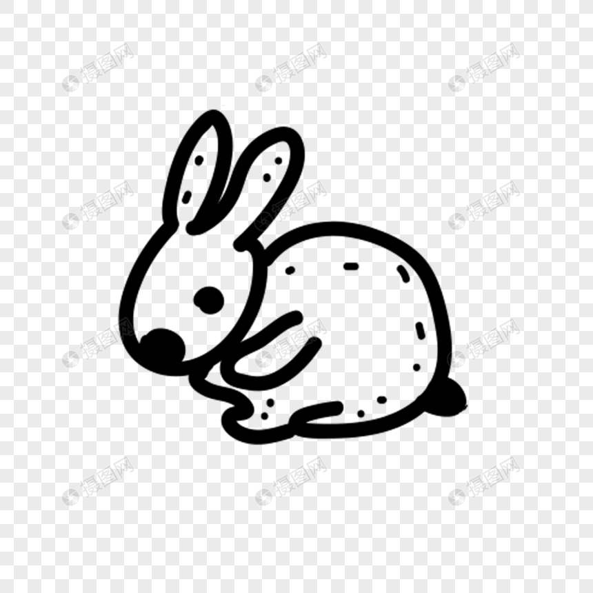 Rabbit stick figure png image_picture free download