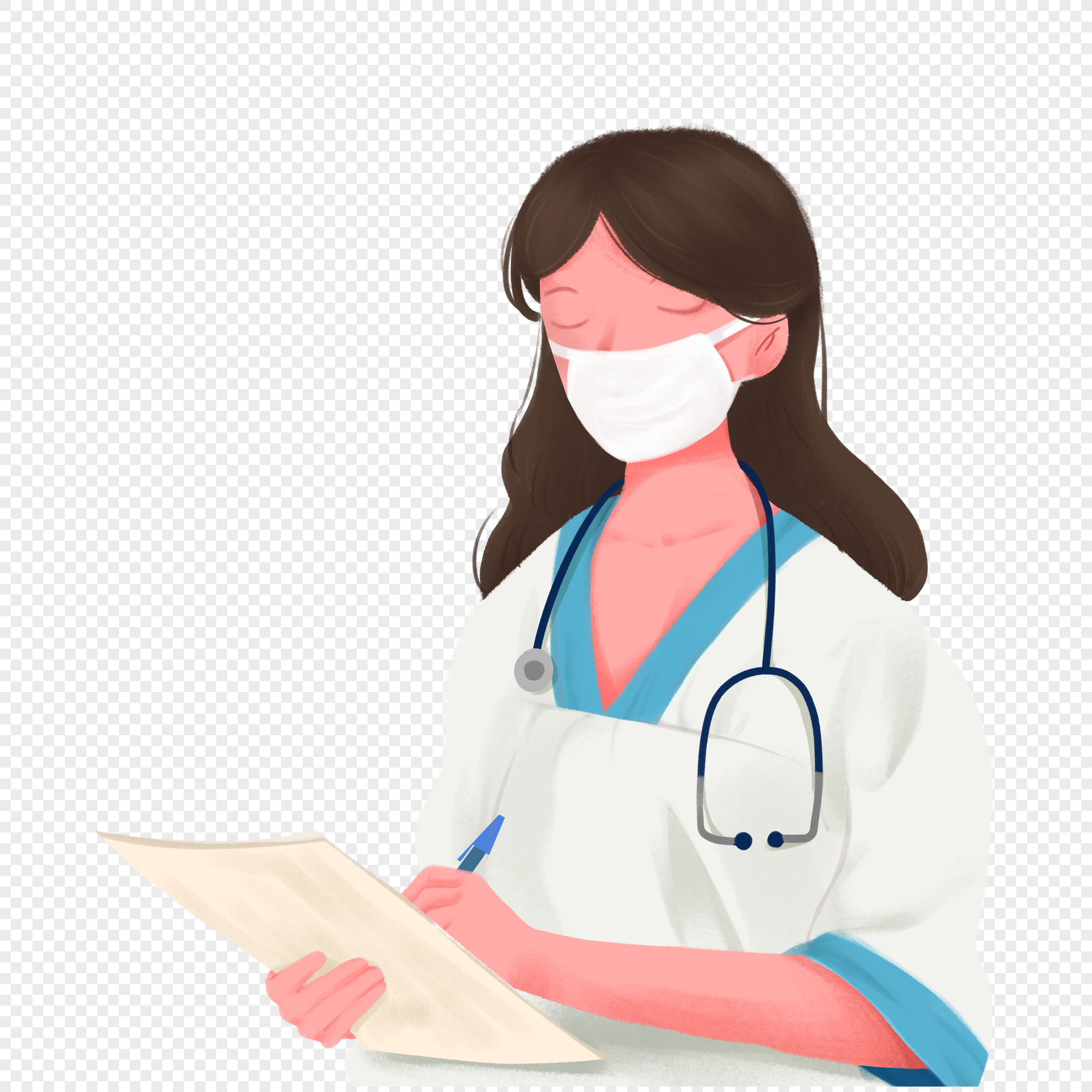 Writing Medical Records PNG Images With Transparent Background | Free ...