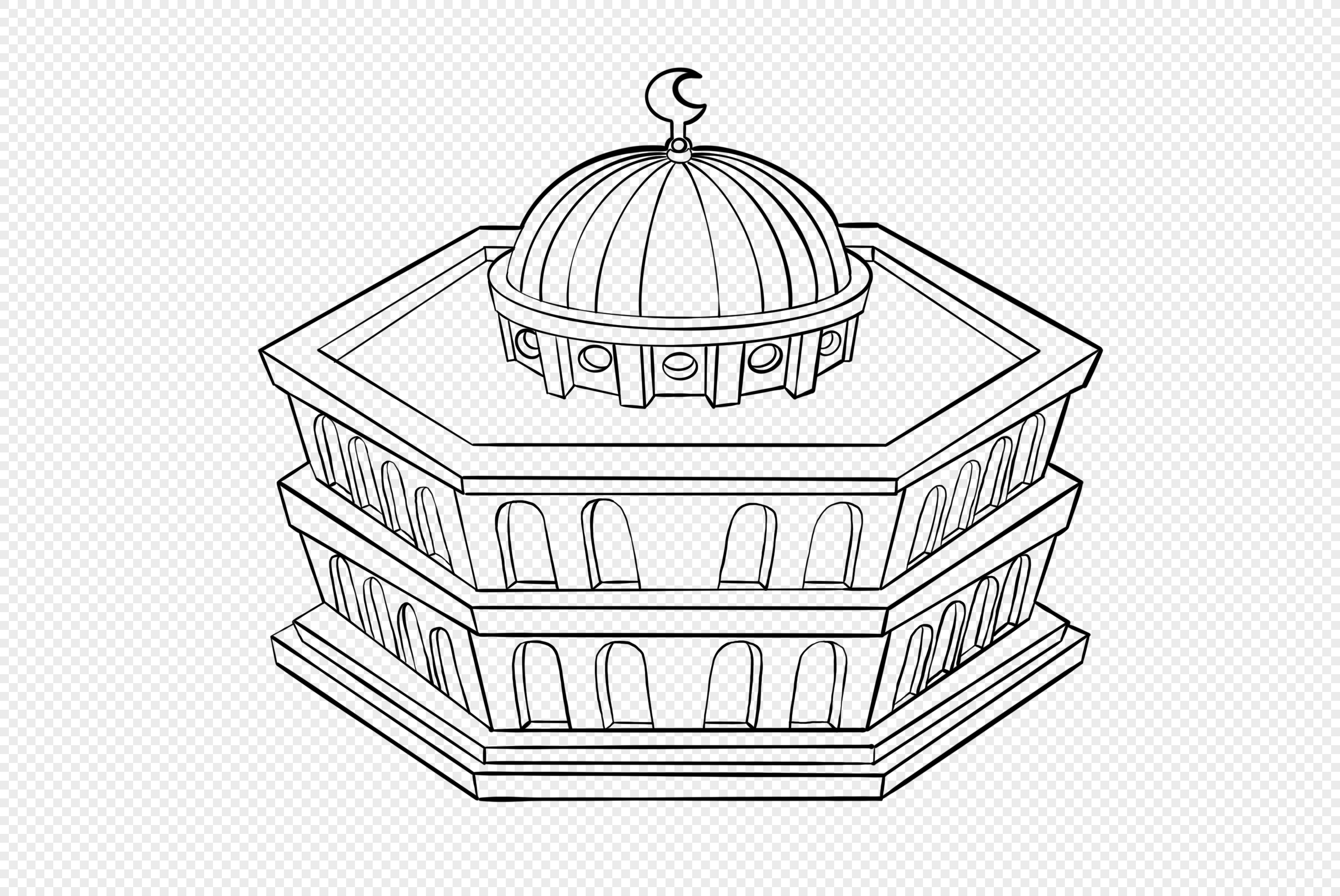Al Aqsa Mosque PNG Images With Transparent Background | Free Download On  Lovepik