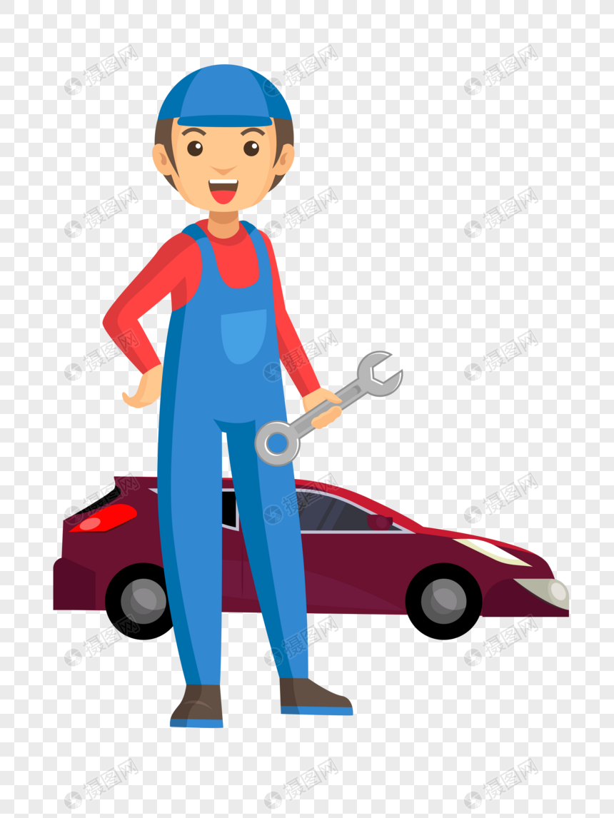 Car Repair Worker PNG Transparent Image And Clipart Image For Free Download  - Lovepik | 401698737