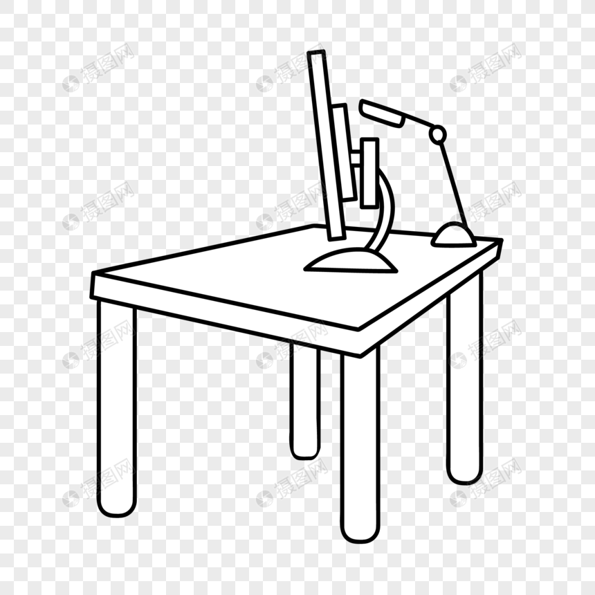 Desk Stick Figure Free PNG And Clipart Image For Free Download ...