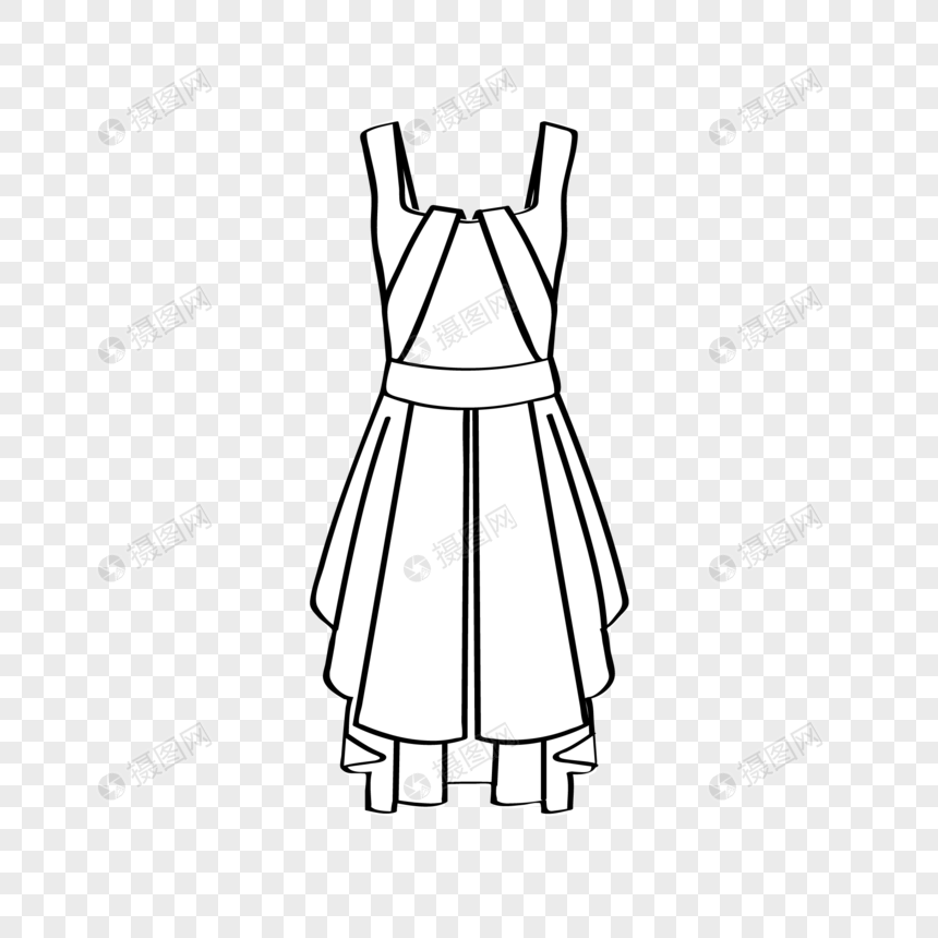 Dress Stick Figure PNG Transparent Image And Clipart Image For Free ...
