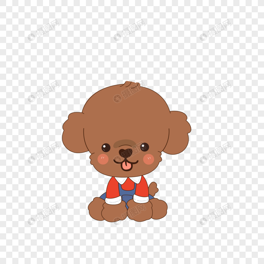 animated teddy dog