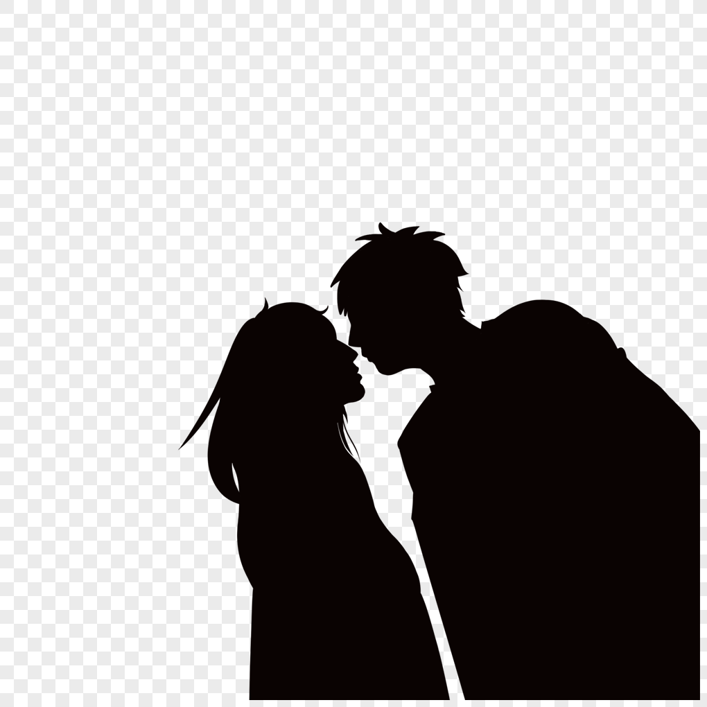 520 Couple Silhouette, 520, Object, 521 PNG Hd Transparent Image And ...