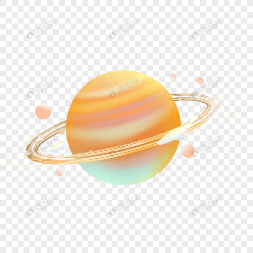 transparent planet saturn hd