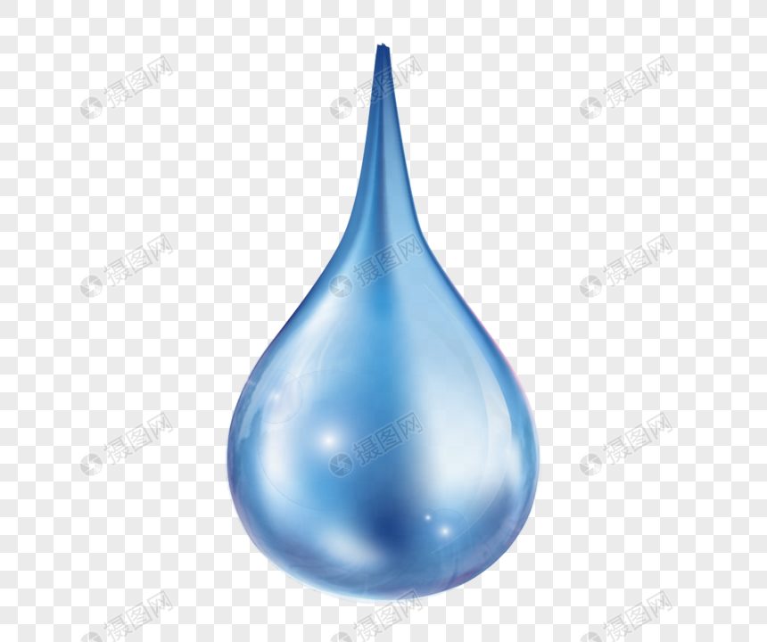 Blue Water Drop Essence Png Image Psd File Free Download Lovepik